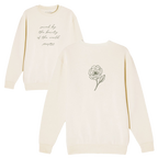 Mary Oliver Saved by the Beauty Script Crewneck 