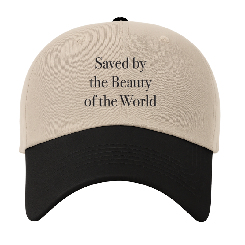 Mary Oliver Saved by the Beauty of the World Dad Hat