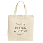 Mary Oliver Saved by the Beauty of the World Tote