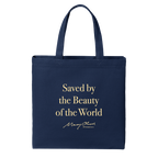 Mary Oliver Saved by the Beauty of the World Tote