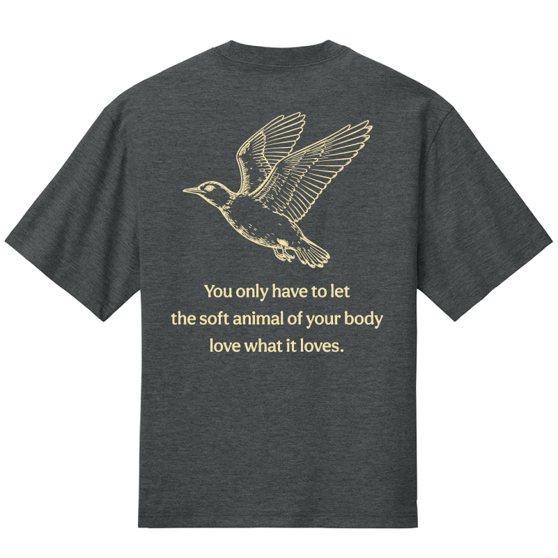 Mary Oliver Soft Animal Club Heavyweight T-Shirt