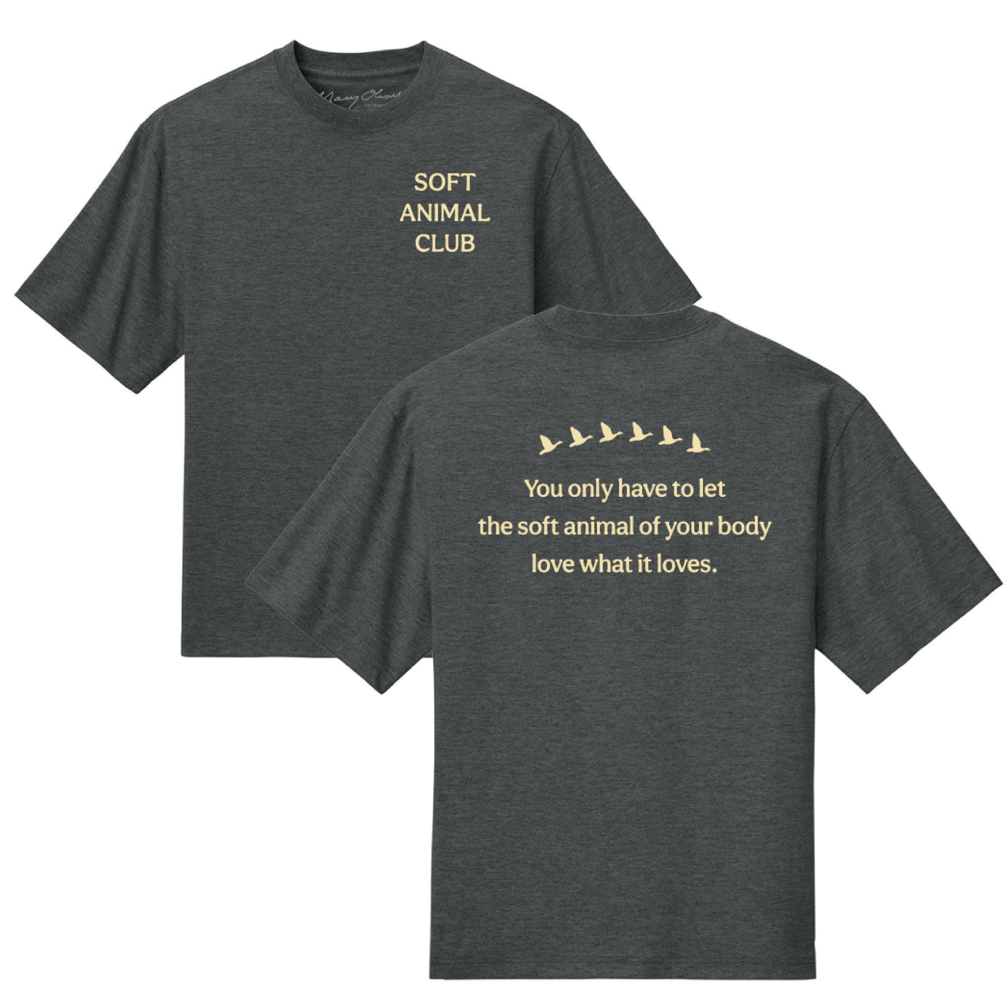 Mary Oliver Soft Animal Club Heavyweight T-Shirt