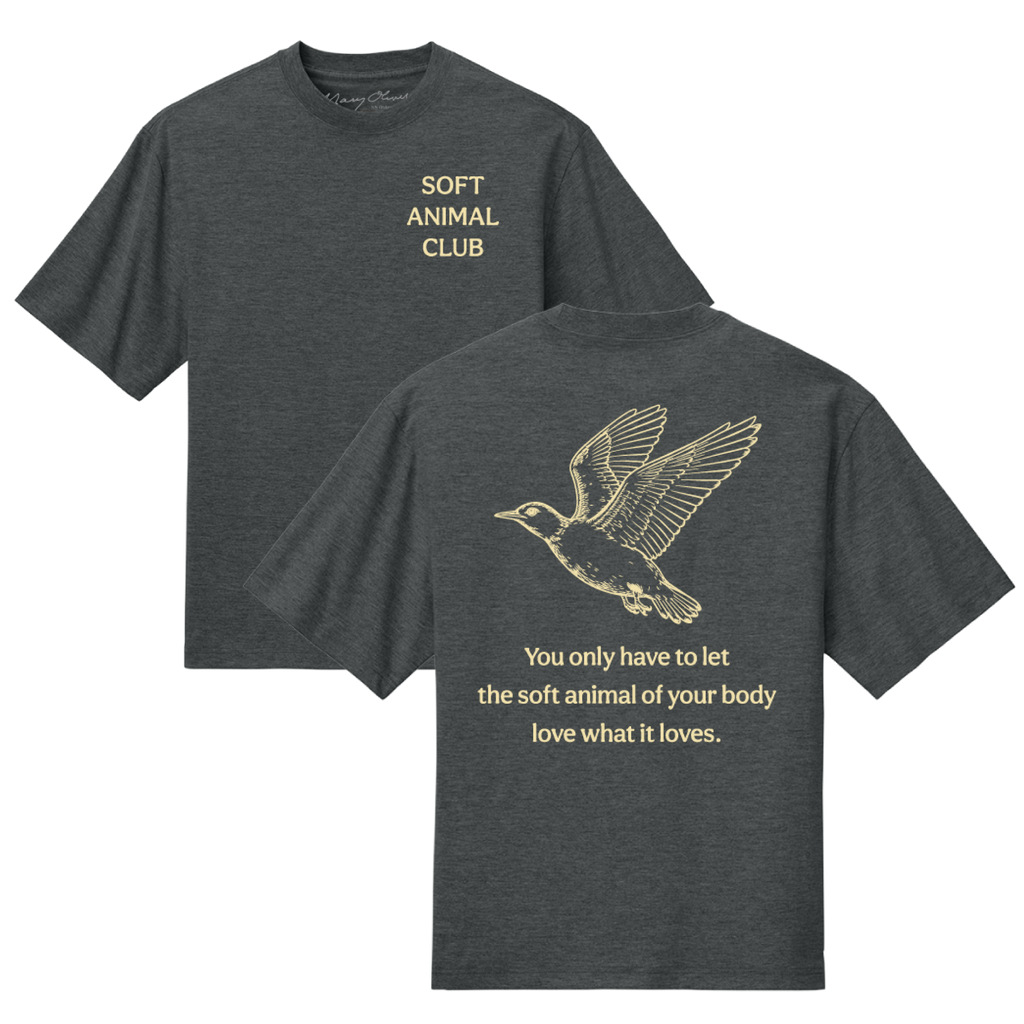 Mary Oliver Soft Animal Club Heavyweight T-Shirt