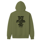 Mary Oliver Soft Animal of Your Body Hoodie