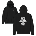 Mary Oliver Soft Animal of Your Body Hoodie