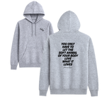 Mary Oliver Soft Animal of Your Body Hoodie