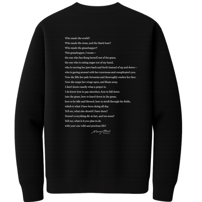 Mary Oliver The Summer Day Crewneck