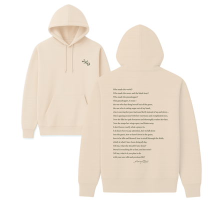 Mary Oliver The Summer Day Hoodie