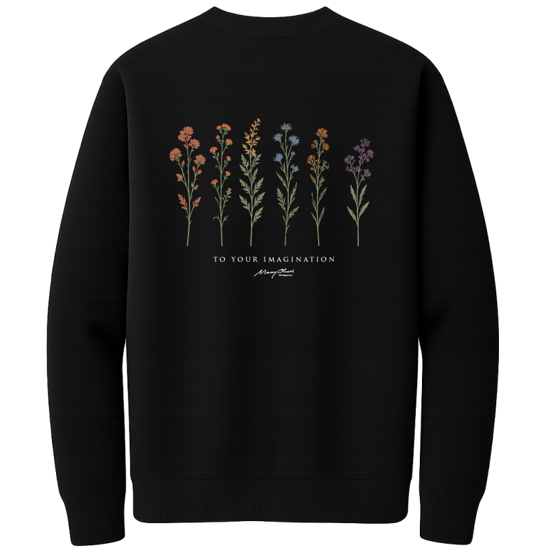 Mary Oliver The World Offers Itself Crewneck