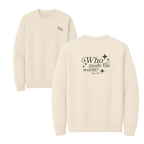 Mary Oliver Who Made The World? Crewneck