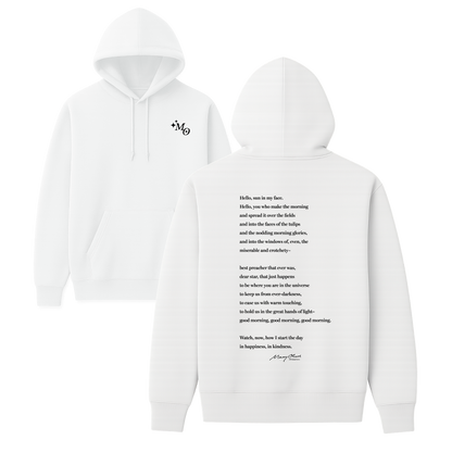Mary Oliver Why I Wake Early Hoodie
