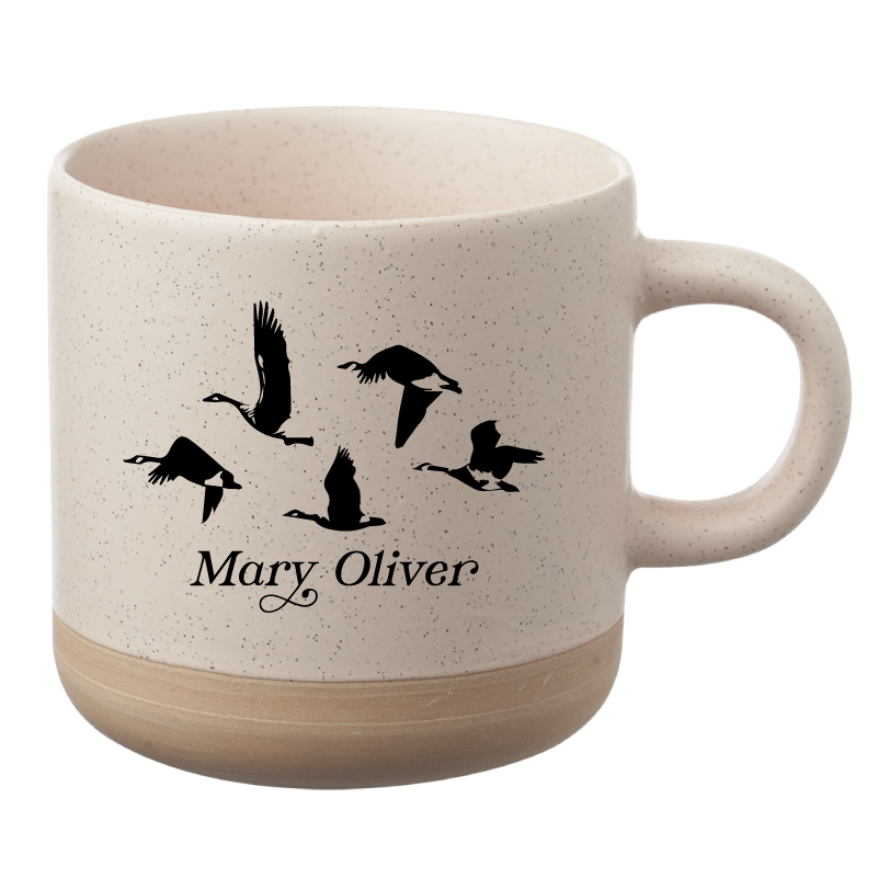 Mary Oliver Wild Geese Art Mug