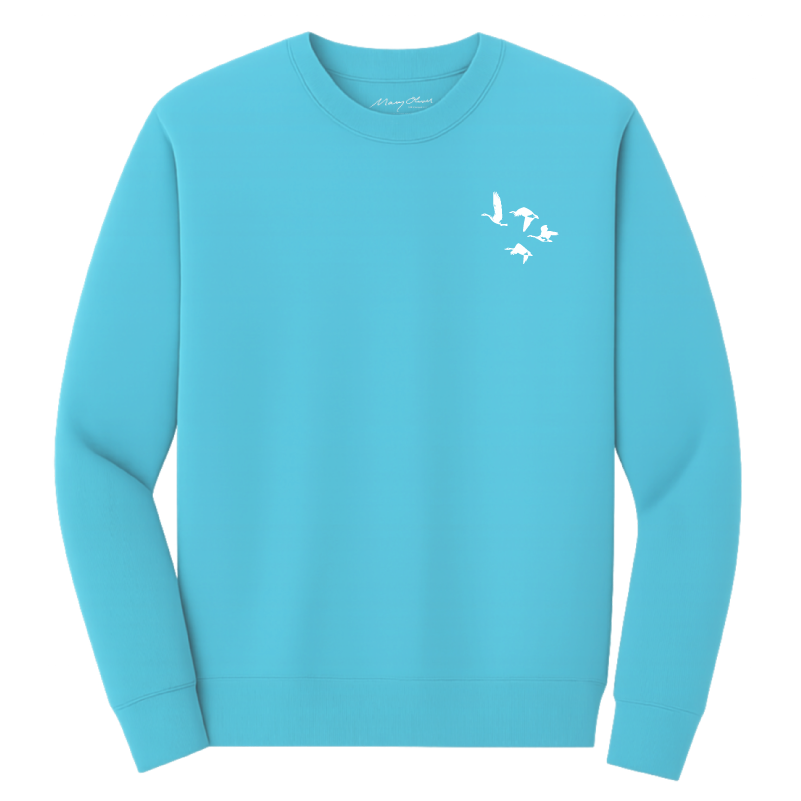 Mary Oliver Wild Geese Crewneck