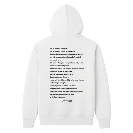 Mary Oliver Wild Geese Hoodie