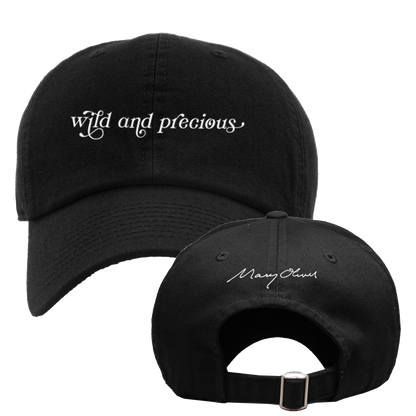 Mary Oliver Wild and Precious Art Hat