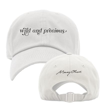 Mary Oliver Wild and Precious Art Hat