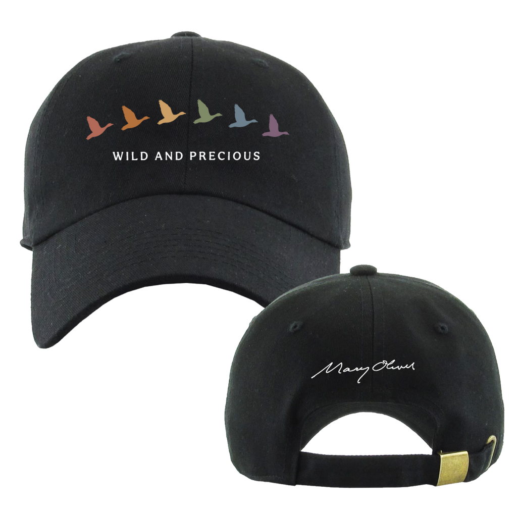Mary Oliver Wild and Precious Dad Hat