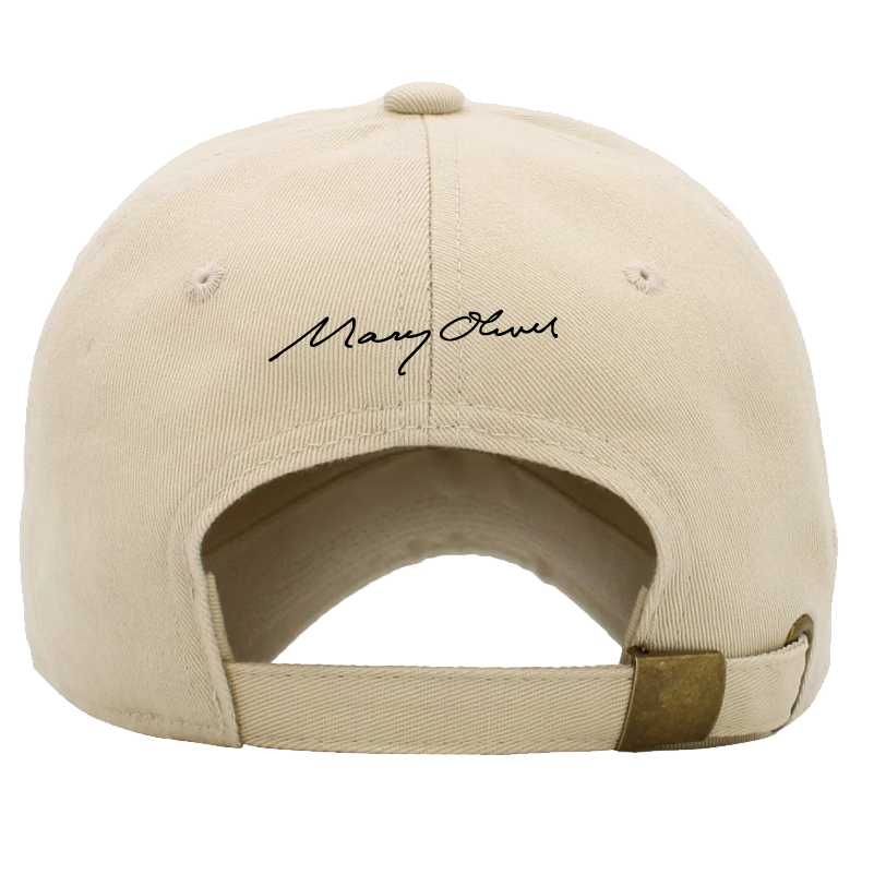Mary Oliver Wild and Precious Dad Hat