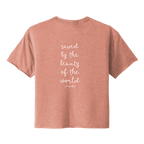 Mary Oliver Womens Saved Cropped T-Shirt