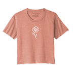 Mary Oliver Womens Saved Cropped T-Shirt