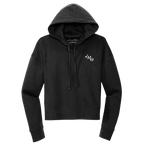 Mary Oliver Womens Suddenly and Unexpectedly Cropped Hoodie