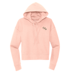 Mary Oliver Womens Suddenly and Unexpectedly Cropped Hoodie