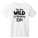 Mary Oliver Youth Precious Life T-Shirt White