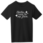 Youth Hello Sun T-Shirt Black