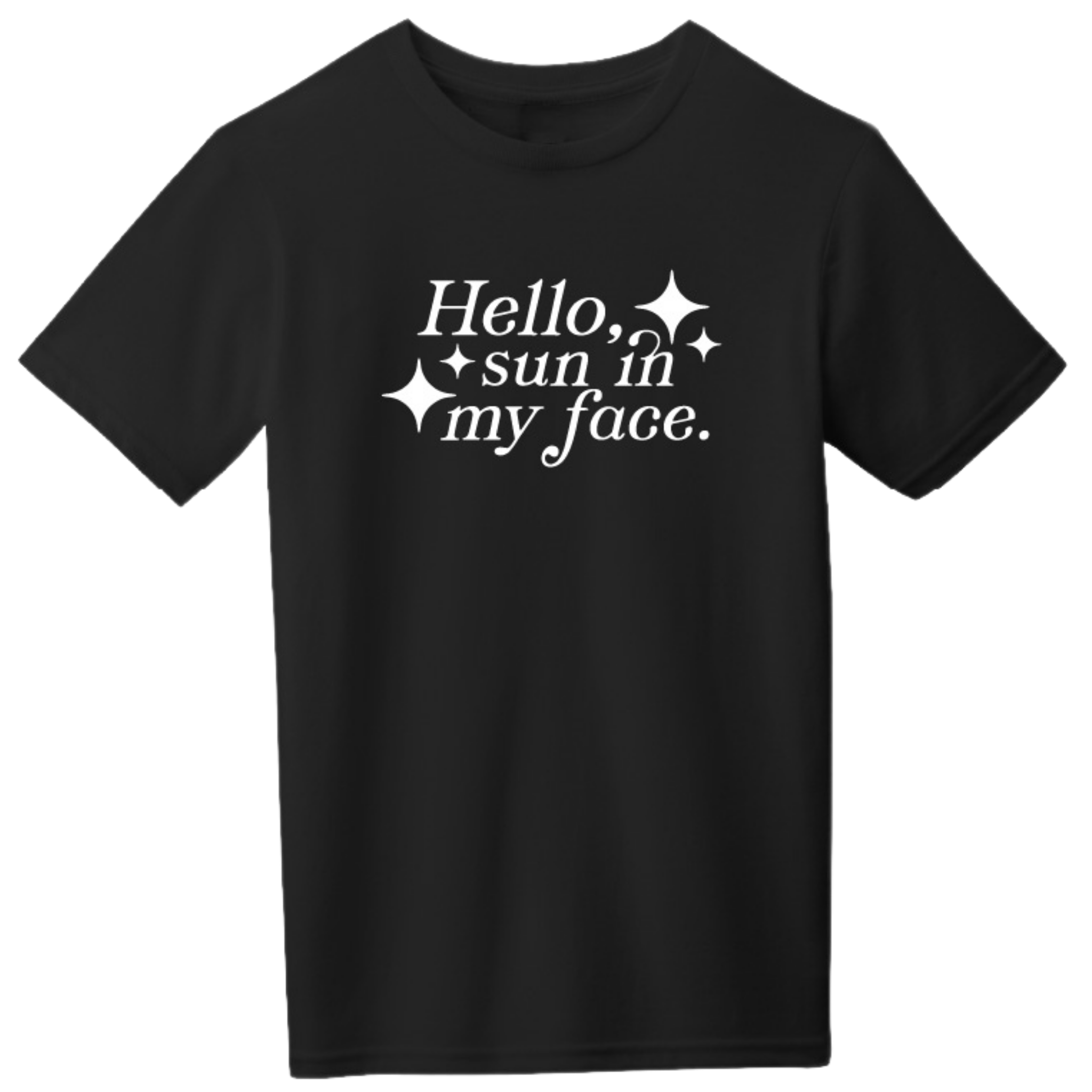 Youth Hello Sun T-Shirt Black