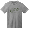 Youth Hello Sun T-Shirt Grey Frost